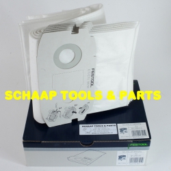 Stofzuiger filterzak MINI standaard per 5 verpakt | 498410